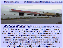 Tablet Screenshot of entirecoupling.com
